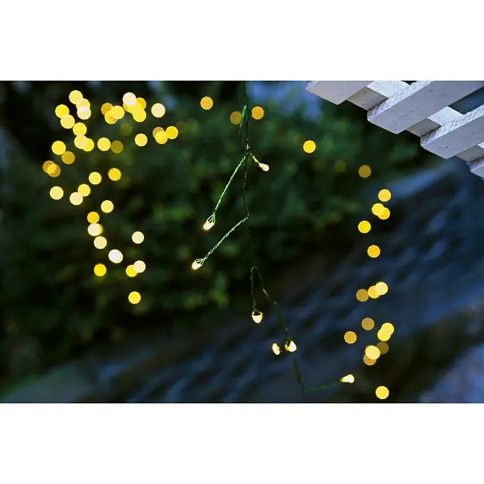 Tween Light Guirnalda luminosa LED - Para exterior, 200 luces, 8 m, Blanco cálido