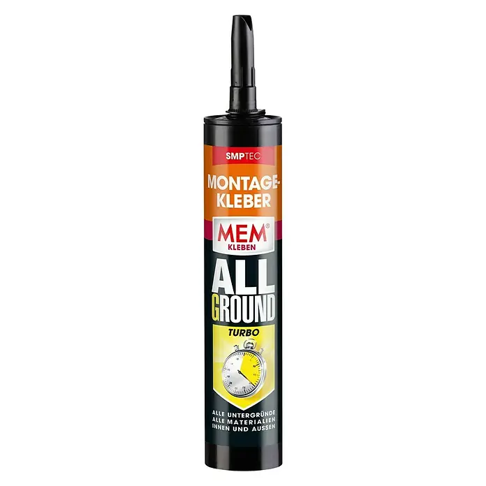 MEM Montagekleber ALLGROUND Turbo - Weiß, 450 g - Vorderansicht