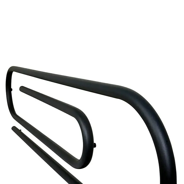 Cicsa Radiador toallero eléctrico Clip - An x Al: 125 x 38,5 cm, 250 W, Antracita, Interruptor de Encendido / Apagado