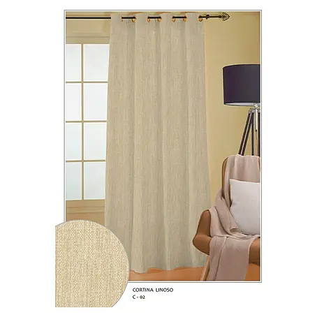 Cortina con ollaos Linoso Blackout
