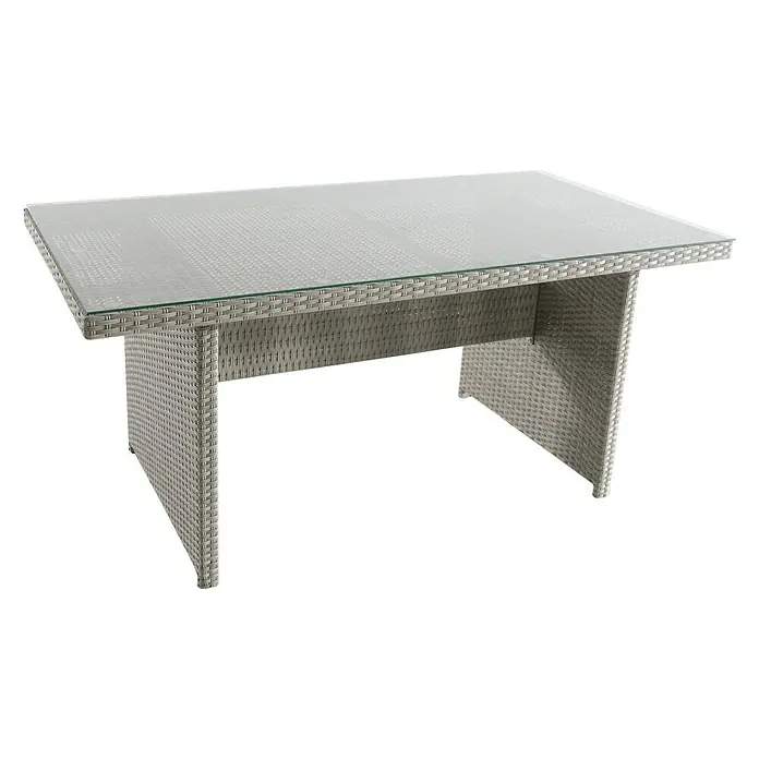 Sunfun Conjunto de muebles Silvana - 5 piezas, Gris, Antracita