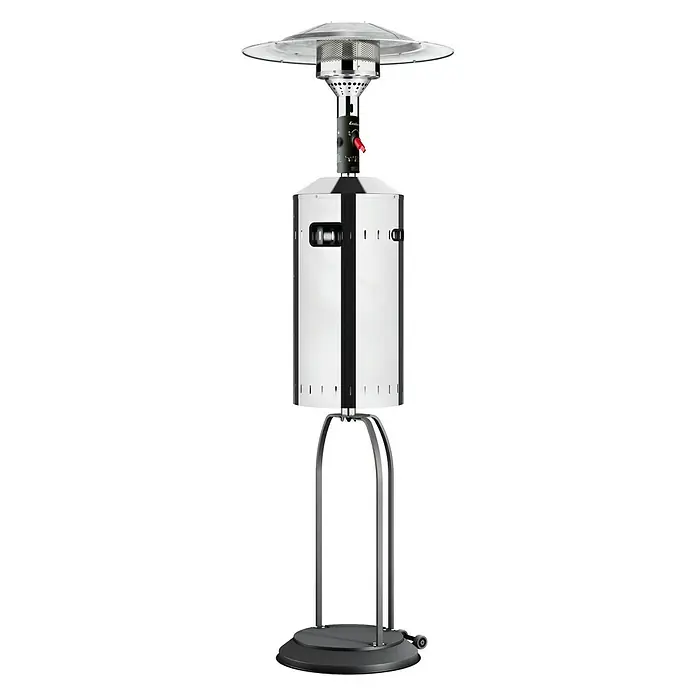 Enders Estufa de exterior Elegance - Potencia calorífica: 3,5 kW - 8 kW, Altura: 218 cm - Vista frontal