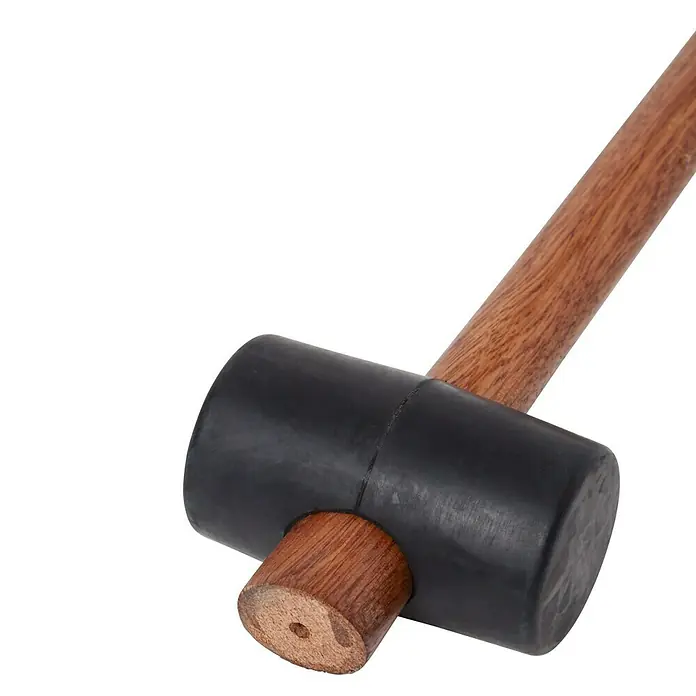 Wisent Gummihammer - Holz, Durchmesser Kopf: 54 mm