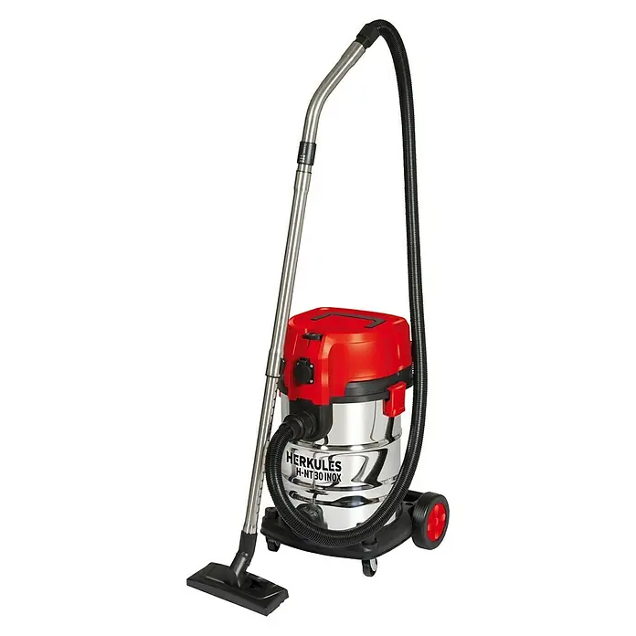 Herkules Alleszuiger H-NT 30 Inox - 850 W, 30 l, Materiaal omhulsel: Roestvrij staal - Vooraanzicht