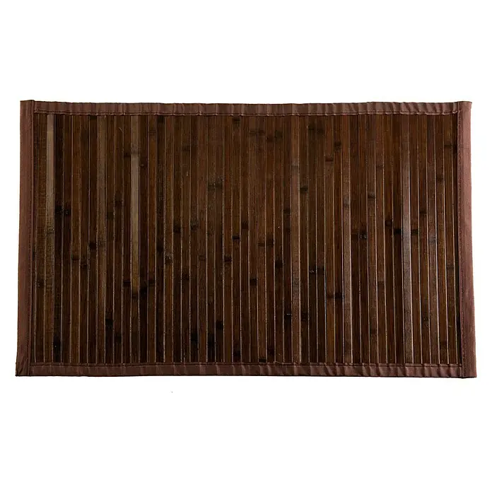 Alfombra de bambú - Wengué, 200 x 140 cm