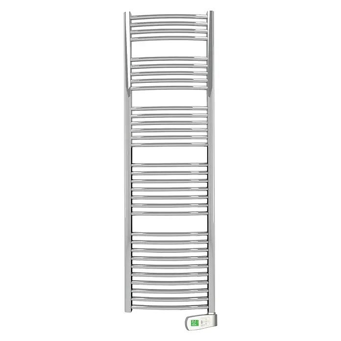 Rointe Radiador toallero eléctrico Sygma - An x Al: 50 x 170 cm, 500 W, Cromo, Display LC