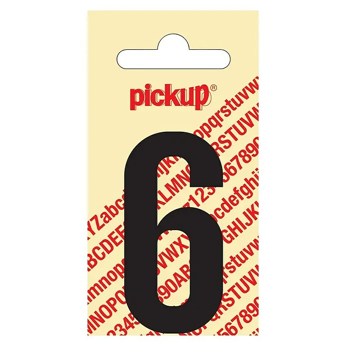 Pickup Naljepnica - Motiv: 6, Crne boje, Visina: 60 mm