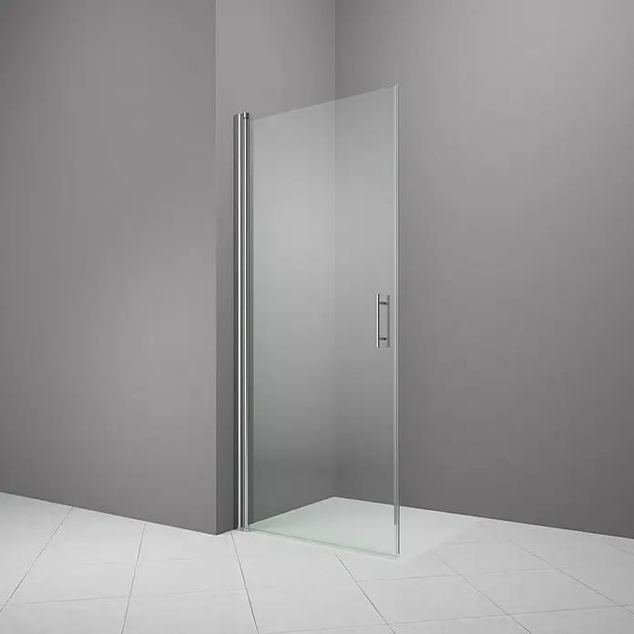Camargue Vario Vrata tuš kabine S3 - 90 x 195 cm, Premazano, Debljina: 6 mm, Srebrne boje - Pogled sprijeda