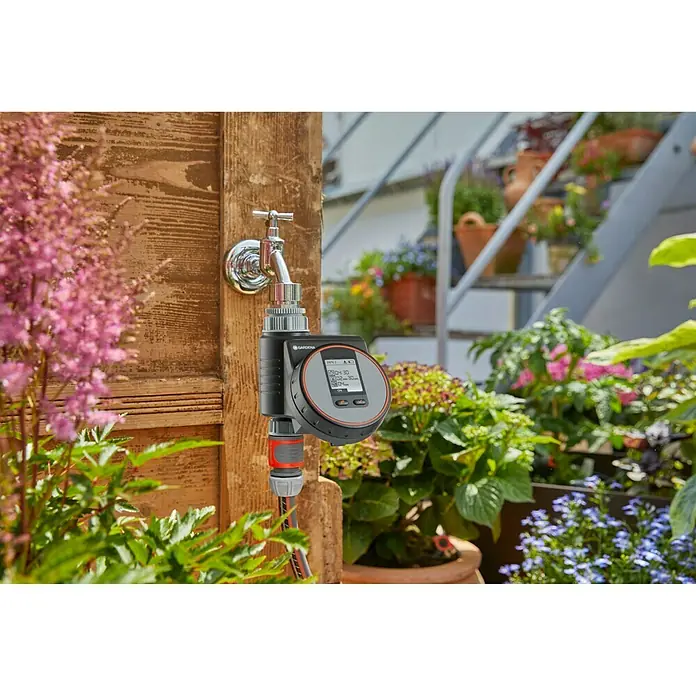 Gardena Bewässerungscomputer Flex - Kunststoff, Anzahl Bewässerungszeiten: Bis 6 x täglich - Anwendungsbeispiel