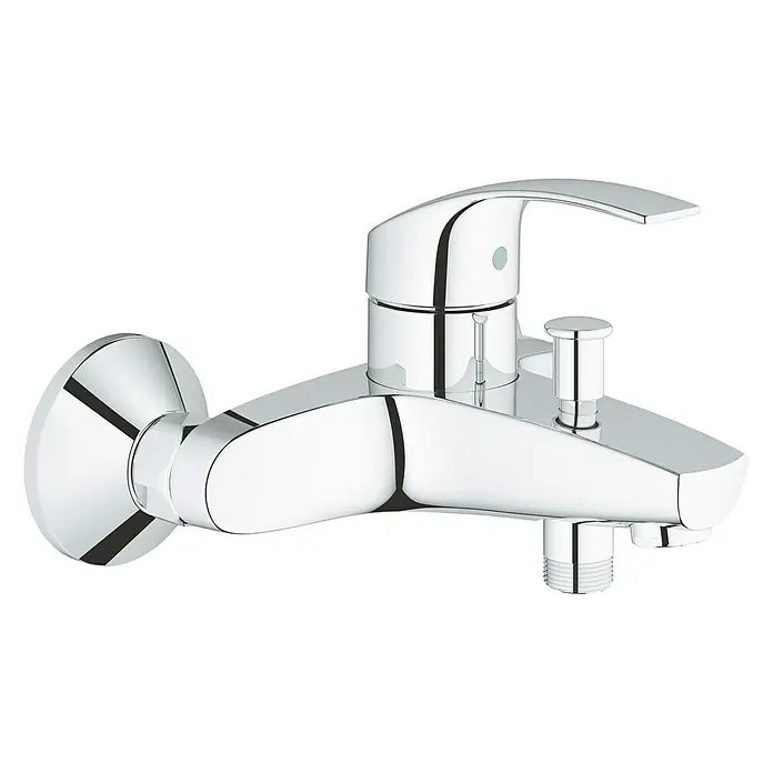 Grohe Eurosmart Grifo monomando de bañera - Cromo, Brillante