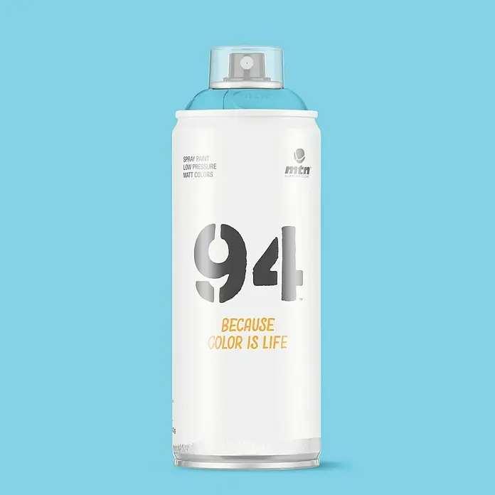 mtn Spray 94 - Azul hydra, 400 ml, Mate