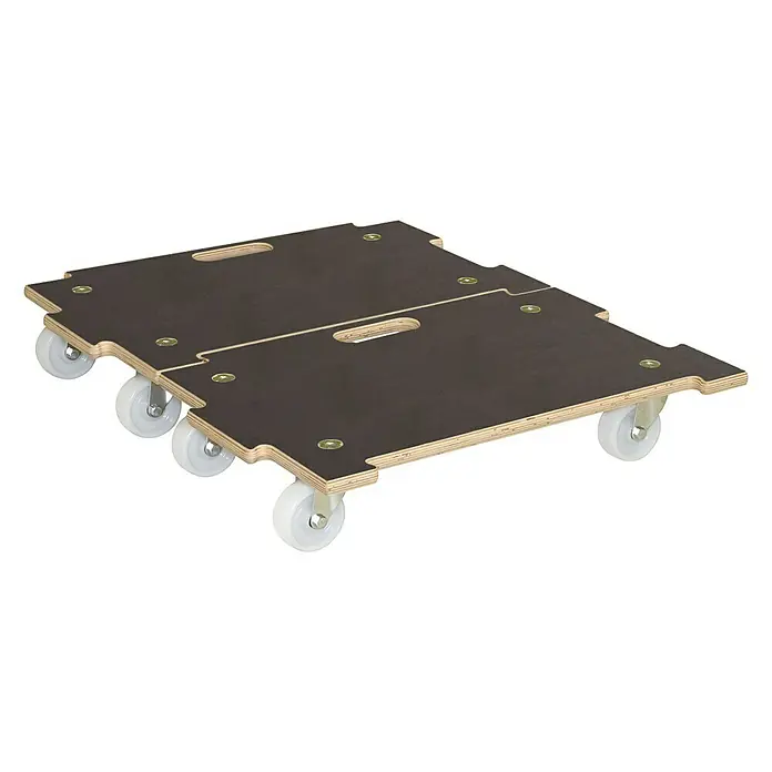 Wagner System Transporthilfe MM 1383 - L x B x H: 590 x 390 x 110 mm, Traglast: 250 kg - Anwendungsbeispiel