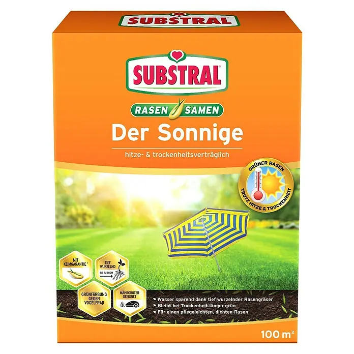 Substral Rasensamen Der Sonnige - 2,25 kg, 100 m² - Vorderansicht