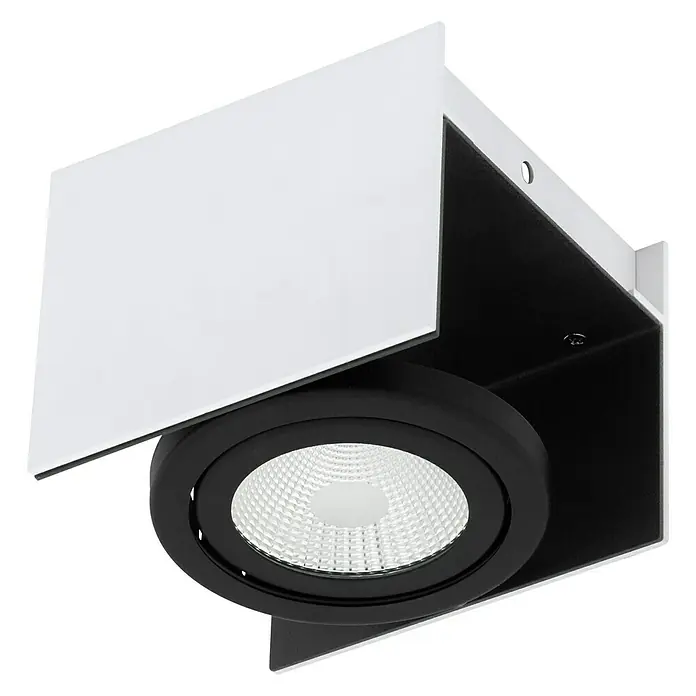 Eglo LED-Deckenstrahler Vidago - 5,4 W, L x B x H: 14 x 13 x 11 cm, Warmweiß