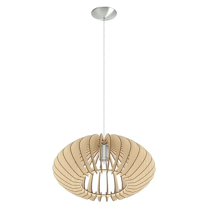 Eglo Pendelleuchte rund Cossano 2 - Ø x H: 500 mm x 150 cm - Vorderansicht
