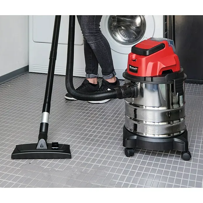 Einhell Power X-Change Akku-Nass-Trockensauger TC-VC 18/20 Li S - 18 V, Ohne Akku, Behältervolumen: 20 l