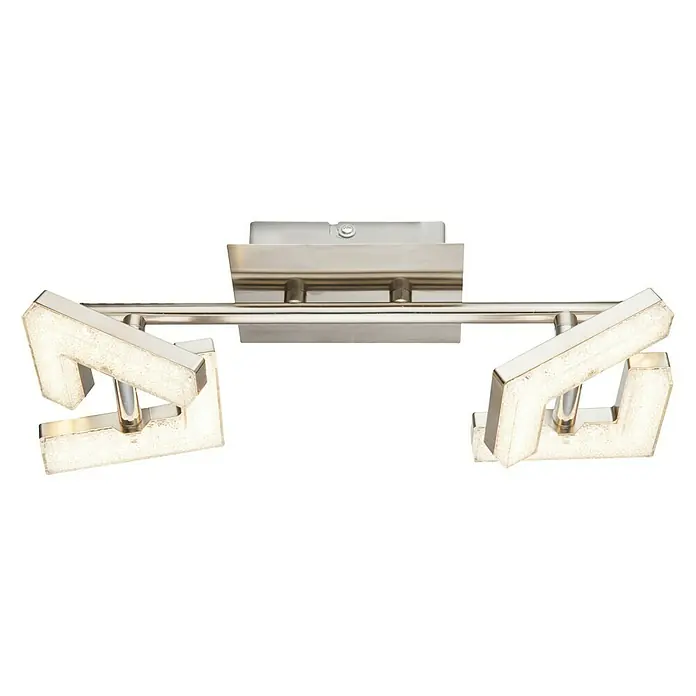 Tween Light LED-Deckenstrahler Square Crystal - 8 W, Warmweiß - Ansicht von unten