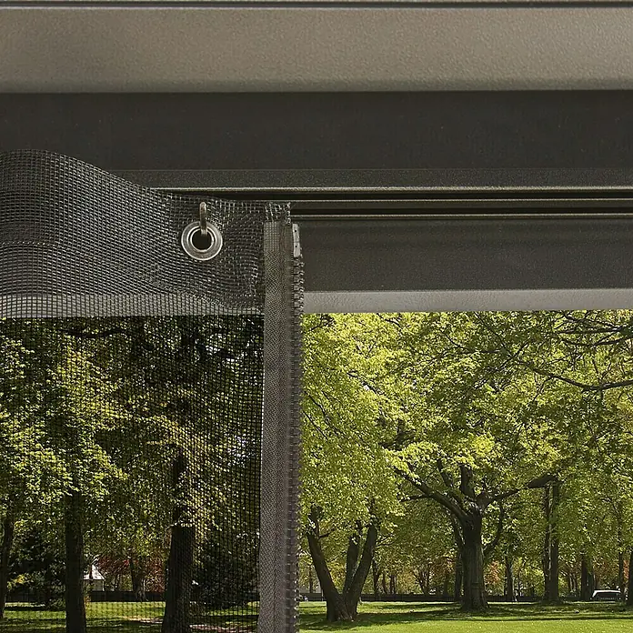 Sojag Pavillon Messina 10 x 12 - 298 x 363 x 291 cm, Anthrazit - Detailaufnahme