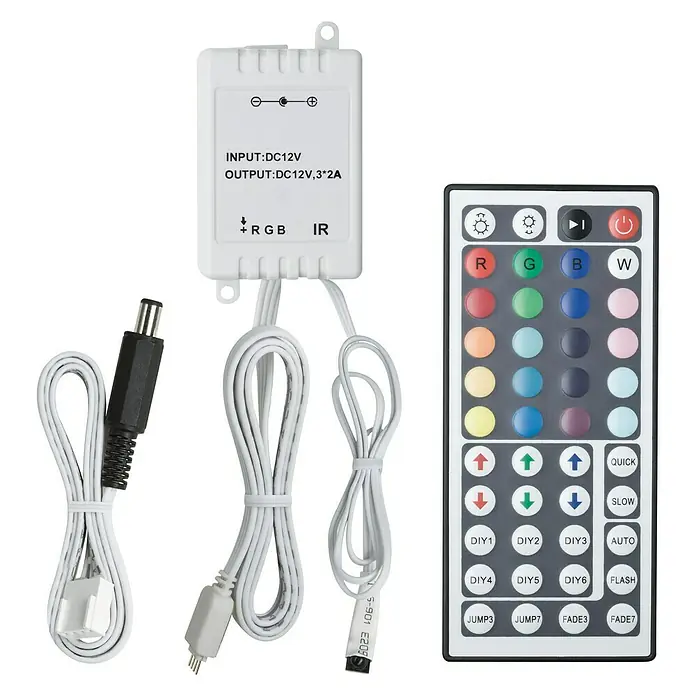 Paulmann Controlador de intensidad y conmutación YourLED RGB - Potencia máx.: 60 W, Plástico, RGB