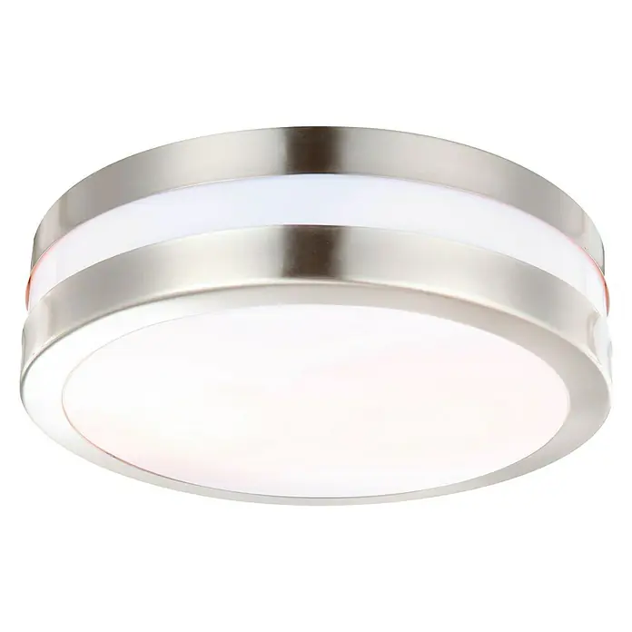 Globo Plafón para pared y techo exterior Creek Redondo - 40 W, Blanco, IP44