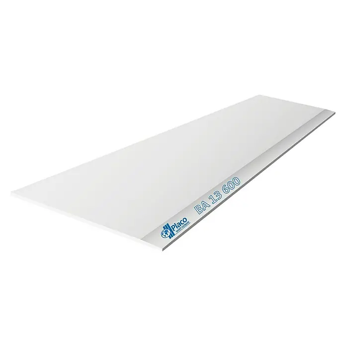 Placo Saint-Gobain Placa de yeso laminado BA - 2 x 0,6 m, Espesor: 13 mm