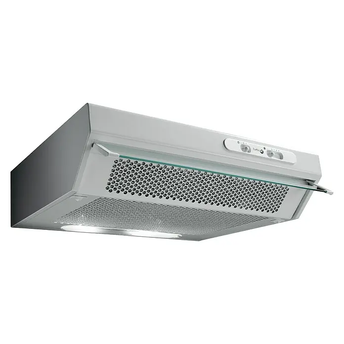Turboair Campana integrable Sabaudia - Ancho: 59,9 cm, Potencia de aire máx.: 185 m³/h, Blanco