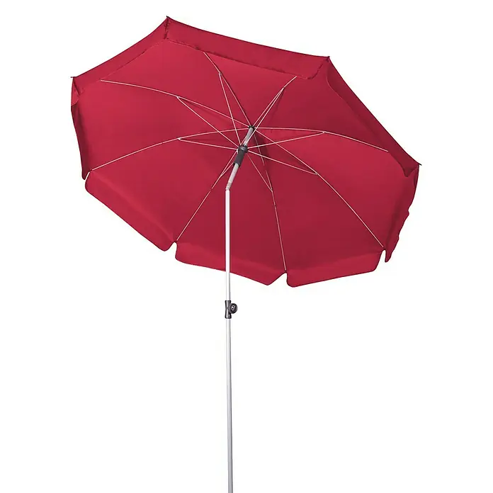 Doppler Active Sonnenschirm - Bordeaux, 200 cm - Ansicht von unten