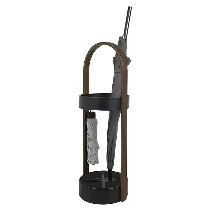 Umbra Schirmständer Hub - Ø x H: 22,2 x 68,6 cm, Walnuss - Anwendungsbeispiel