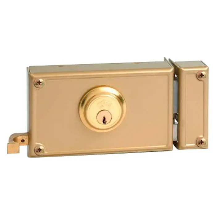 JiS Cerradura con cerrojo 12-14 - Tipo de cerradura: Cerradura de bombín, DIN-derecha, Puerta exterior