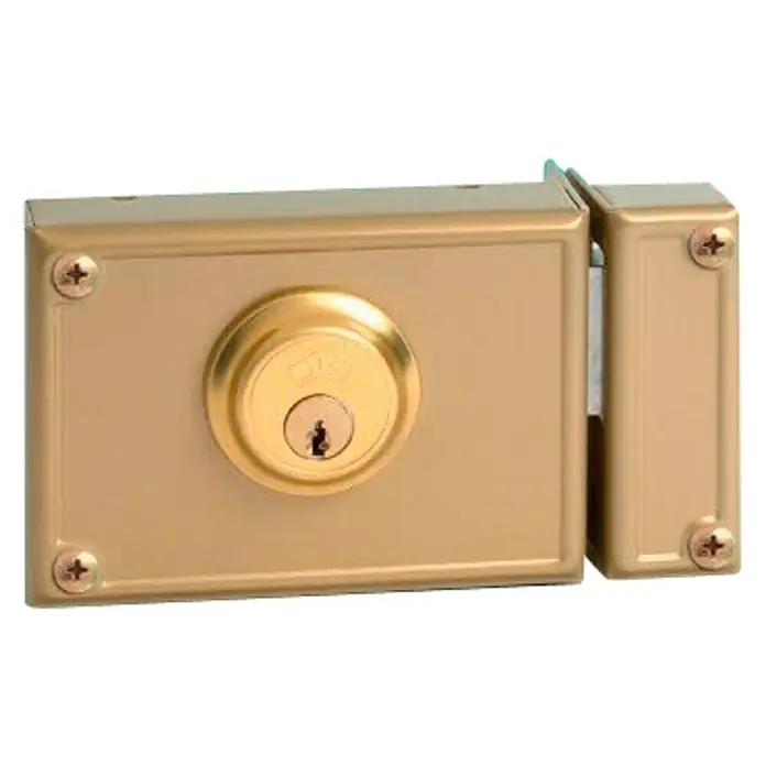 JiS Cerradura con cerrojo 11-12 - Tipo de cerradura: Cerradura de bombín, DIN-derecha, Puerta exterior