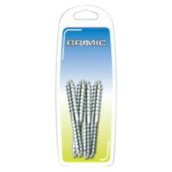 Micel Brimic Tornillo para madera - Ø x L: 8 x 70 mm, Zincado, 8 uds.