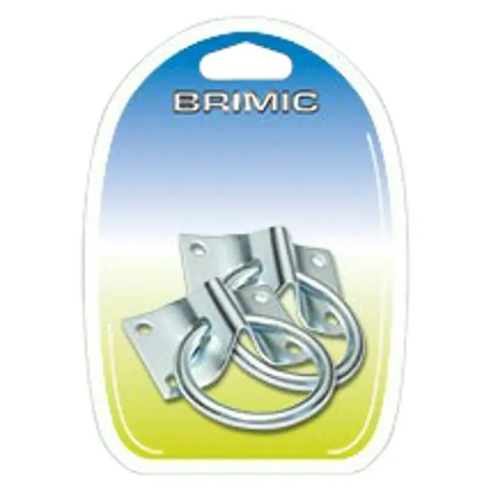 Micel Placa con gancho AP5 - Zincado, 2 ud.
