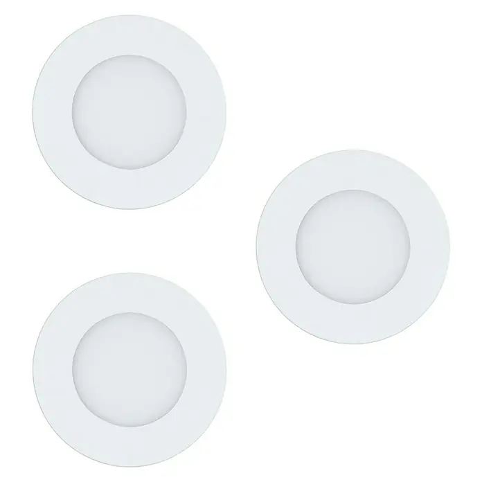 Eglo Fueva-C LED-Einbauleuchten-Set - 3 W, Weiß, RGB