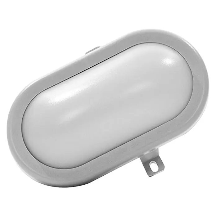 Polaroid LED-Außenwandleuchte - 5,5 W, Weiß, L x B x H: 16,9 x 11,5 x 7,6 cm - Vorderansicht