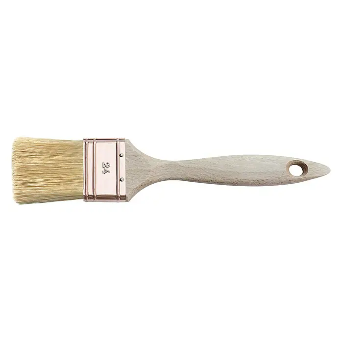 Paletina Triple especial Nº18 - Anchura cerdas: 40 mm, Tipo de cerdas: Cerdas naturales, Material empuñadura: Madera
