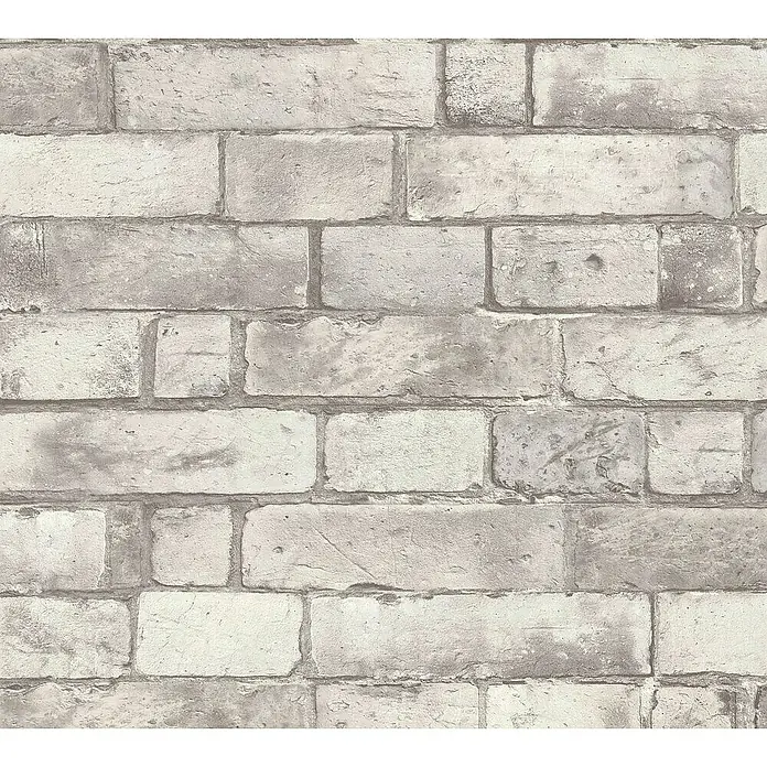 AS Creation Authentic Walls Vliestapete Steine - Beige/Grau, Steinoptik, 10,05 x 0,53 m - Detailaufnahme