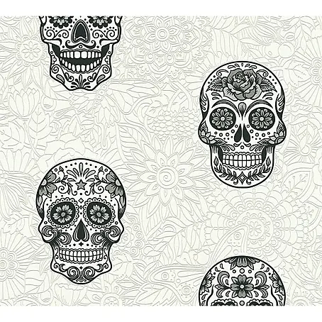 AS Creation Boys And Girls 6 Vliestapete Totenkopf