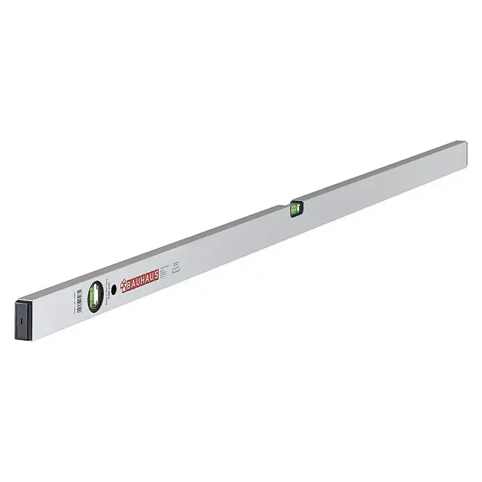 BAUHAUS Wasserwaage - 1.500 mm, Anzahl Libellen: 2 Stk.