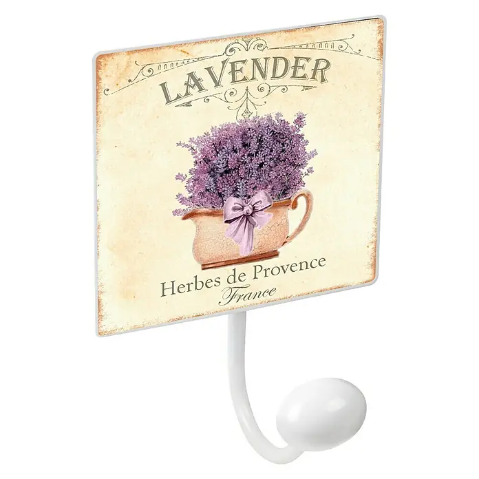 Nesu Gancho para colgar Lavanda 9064B04 - Número de ganchos: 1 ud., L x An x Al: 10 x 15,5 x 7 cm