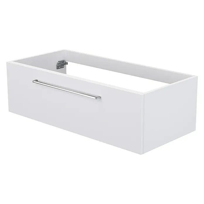 Camargue Espacio Kupaonski ormarić za nasadni umivaonik - 100 x 46 x 30 cm, 1 ladica, Mira - Pogled sprijeda
