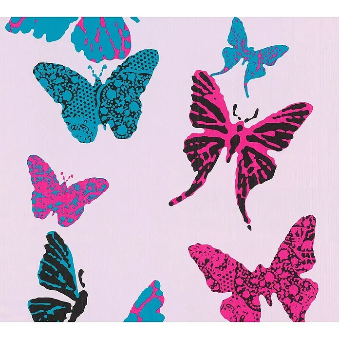 AS Creation Boys And Girls 6 Papiertapete - Pink, Motiv, 10,05 x 0,53 m - Detailaufnahme