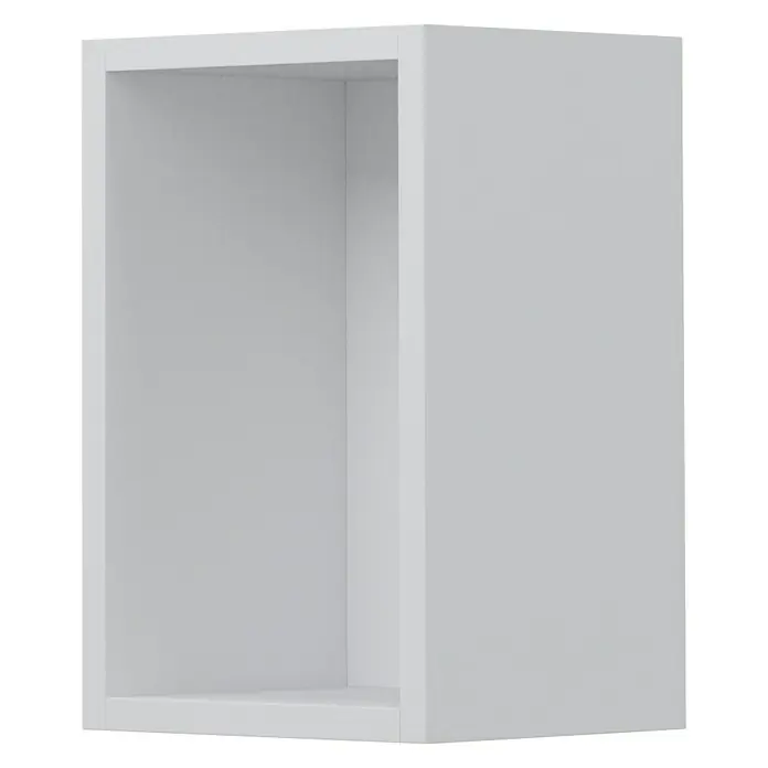 Camargue Espacio Modularni regal - 20 x 17 x 30 cm, Bijele boje, Mat - Pogled sprijeda