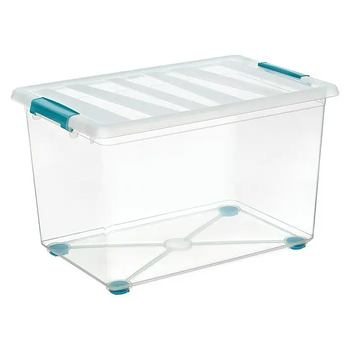 Caja con ruedas Katla - L x An x Al: 39 x 59 x 36,5 cm, 57 l
