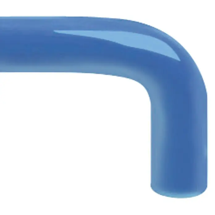 Nesu Tirador para muebles 627AZ - L x An x Al: 10,5 x 3 x 2,5 cm, Plástico, Azul