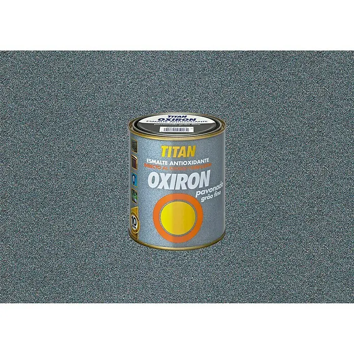 Oxiron Esmalte para metal - Gris acero, 750 ml, Granito