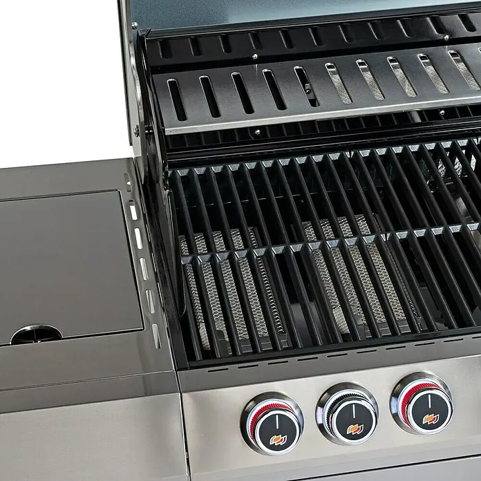 Kingstone KMS Gasgrill Cliff 655-2 - Anzahl Brenner: 6, Hauptgrillfläche: 89 x 45 cm, 27,2 kW