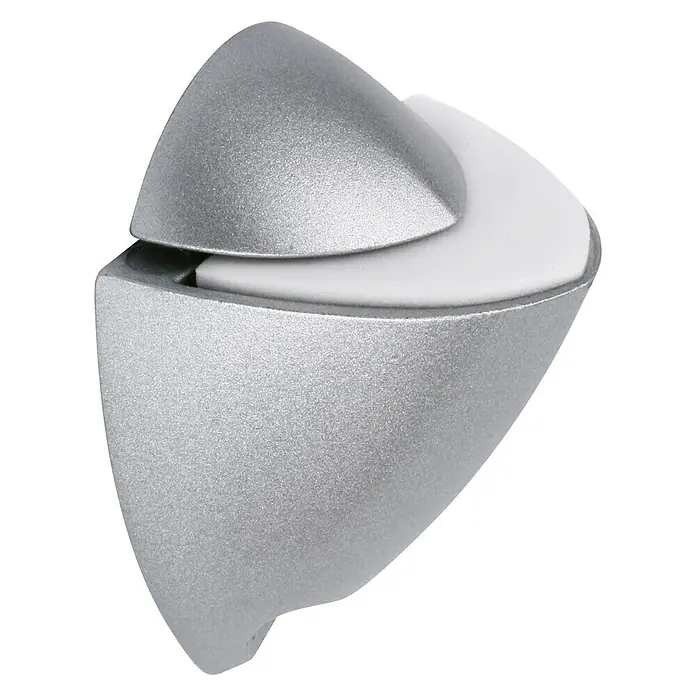 Rei Soporte de pared para estantes 2047 - Carga soportada: 20 kg, Apto para: Estantes, Cromo, Mate, 1 ud.