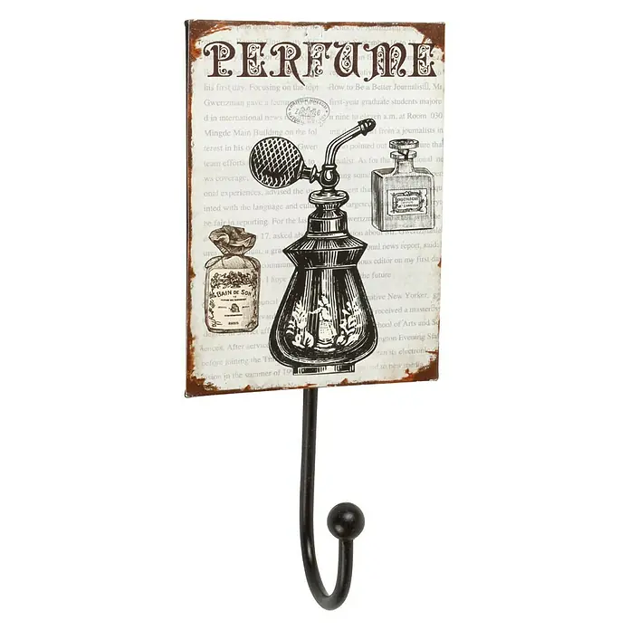 Rei Gancho para colgar Perfume - Número de ganchos: 1 ud., L x An x Al: 19 x 9 x 5,5 cm