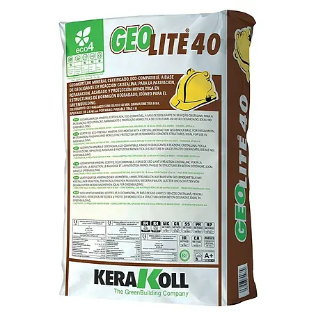 Kerakoll  Mortero de reparación rápida Geolite 40