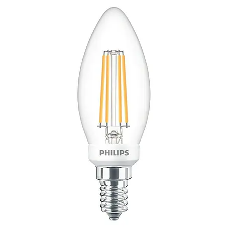 Philips  Bombilla LED Vintage Vela